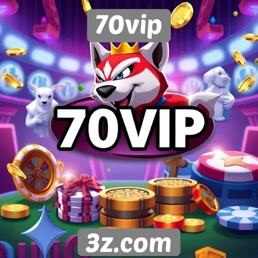Variedade de jogos disponíveis no 70vip