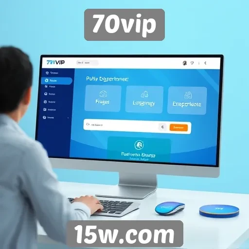 Interface do 70vip melhora experiência do usuário